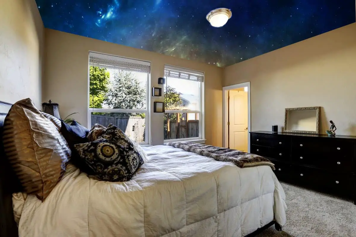 How To Make Your Ceiling Look Like Space!