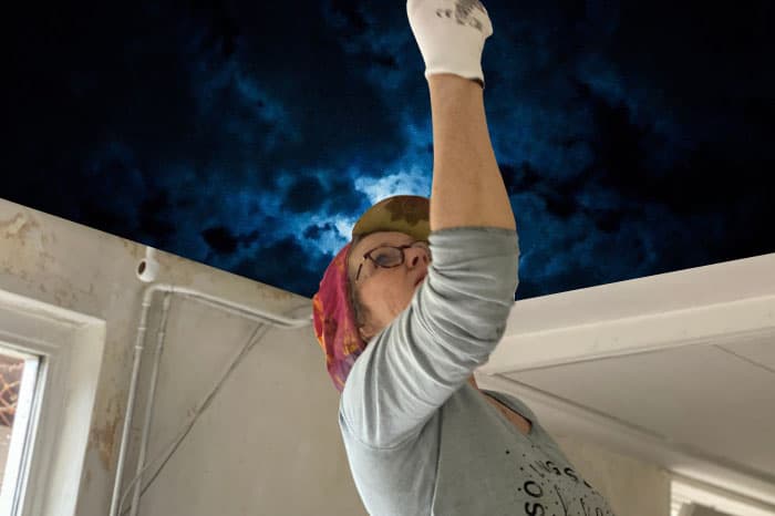 Night Sky Ceiling Paint